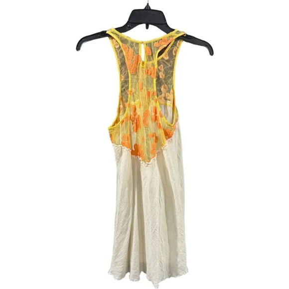 Vintage 90’s Free People tunic (sheer top) with gauzy bottom Medium EUC - Picture 3 of 6